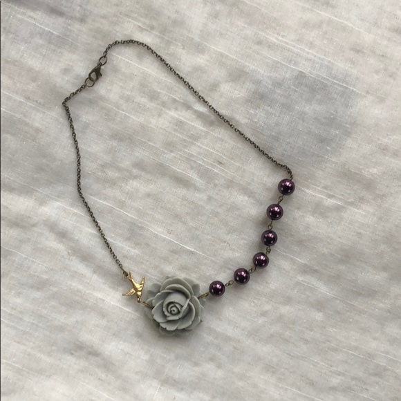 Handmade Fall Passion Necklace - Picture 3 of 4